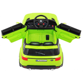 Autko Start Run na akumulator, Zielony SUV + Pilot